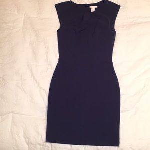 Navy blue H&M dress. Perfect for work.